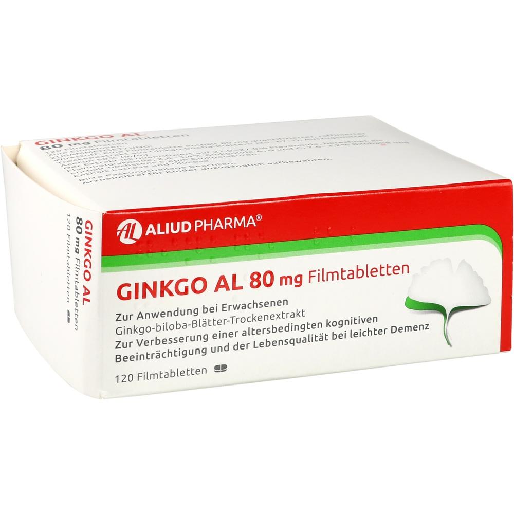 Ginkgo AL 80mg 120 St Filmtabletten