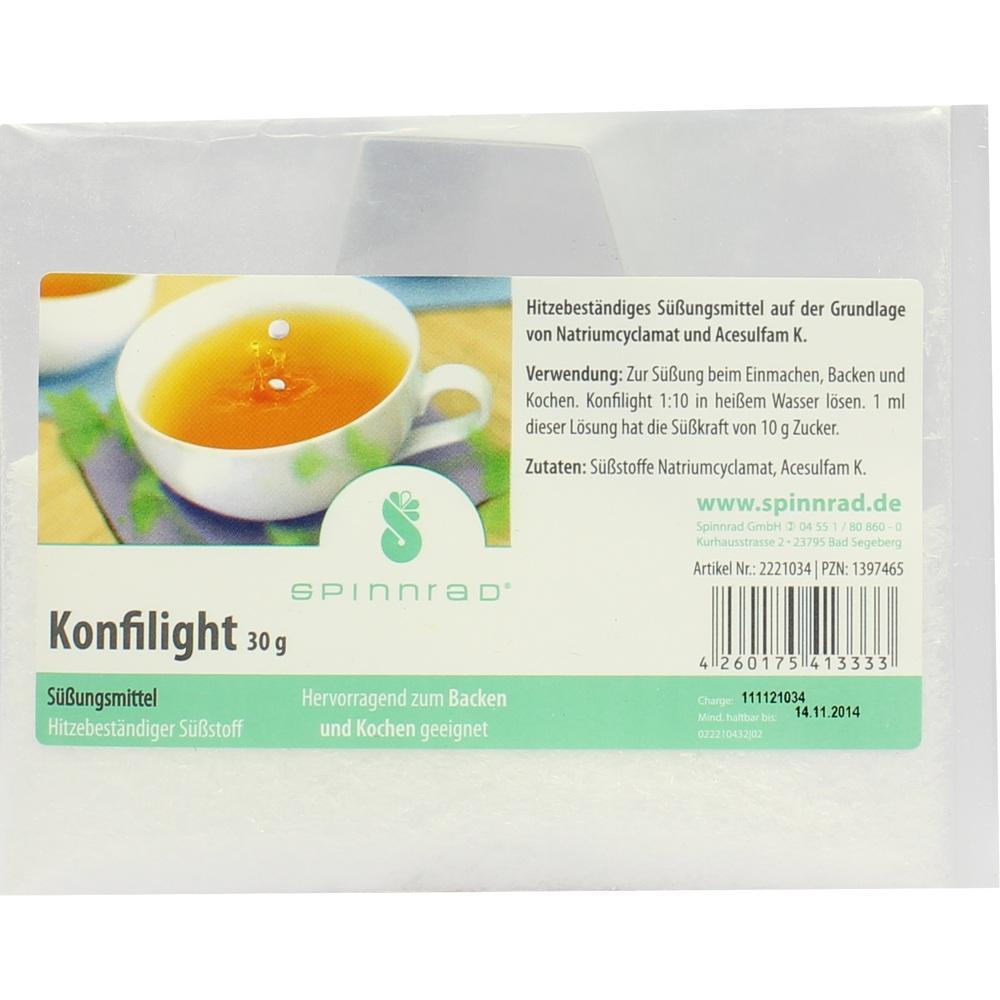 Konfilight Hitzebeständiger Süßstoff 30 g Pulver