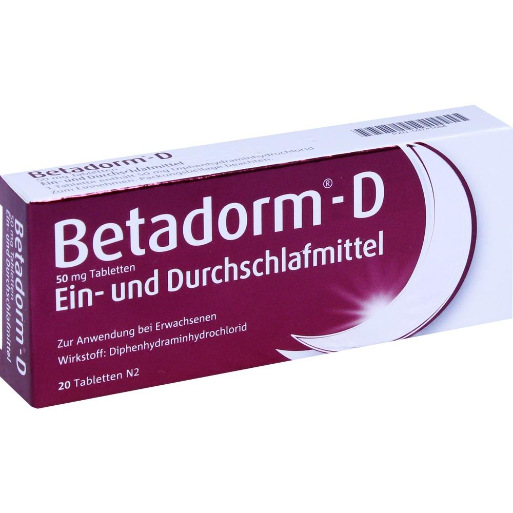 Betadorm-D 20 St Tabletten