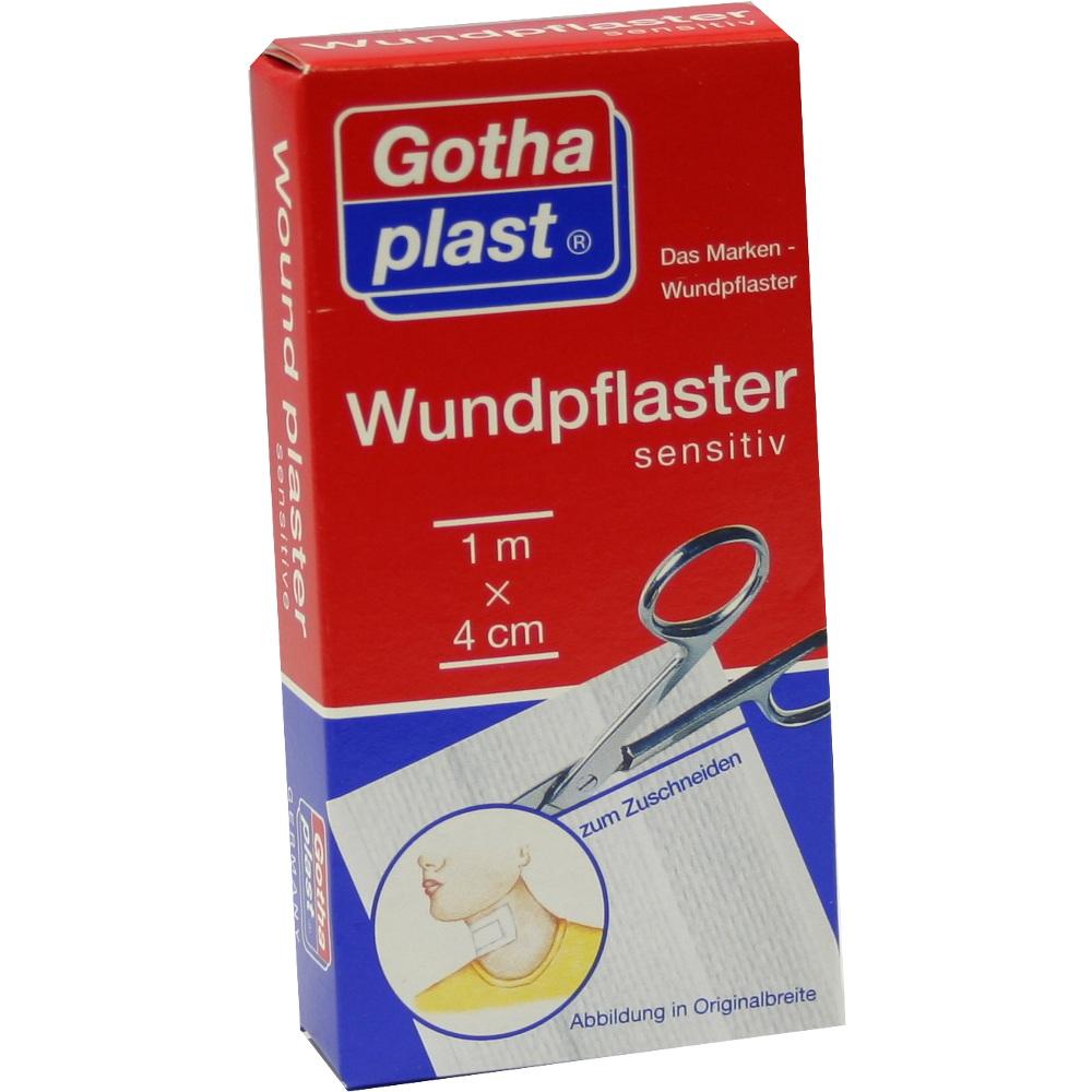 GOTHAPLAST Wundpfl.sensitiv 4 cmx1 m geschnitten 1 St Pflaster