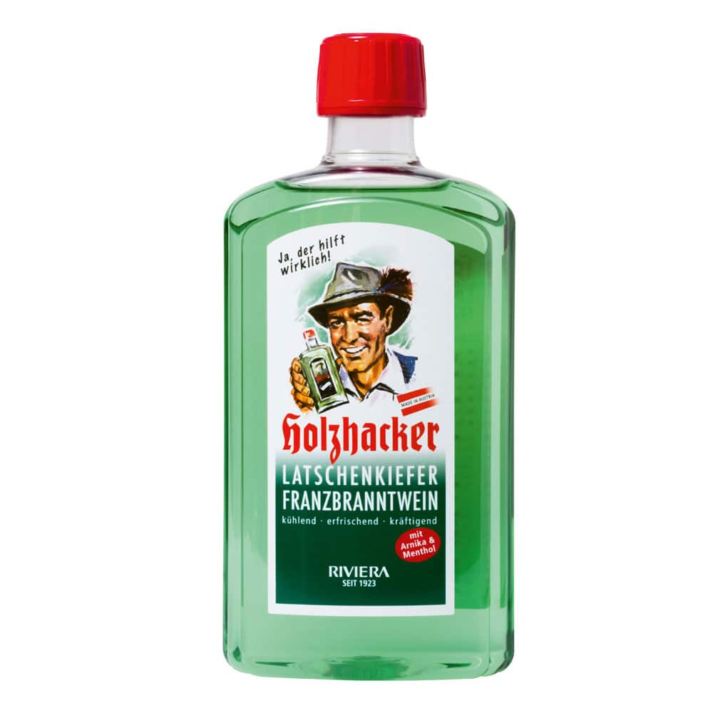RIVIERA Holzhacker Latschenkiefer-Franzbranntwein 500 ml Franzbranntwein