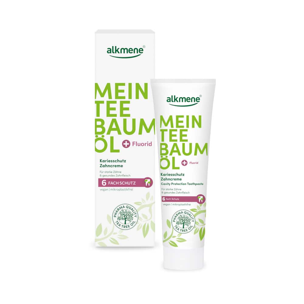 alkmene MEIN TEE BAUM ÖL Kariesschutz Zahncreme 100 ml Zahncreme