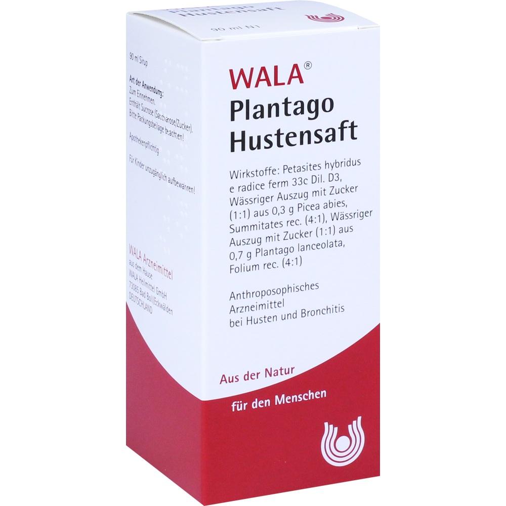 WALA Plantago Hustensaft 90 ml Sirup