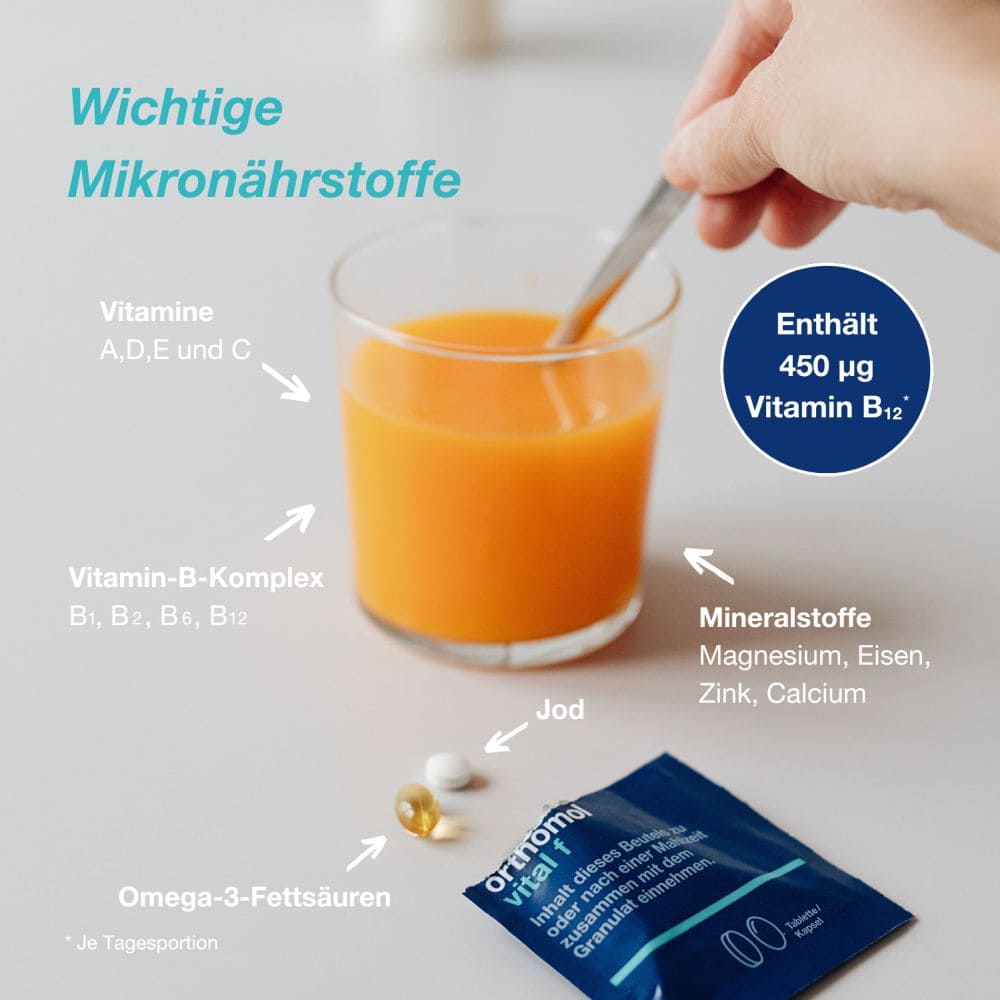 Orthomol vital f 30 Tagesportionen