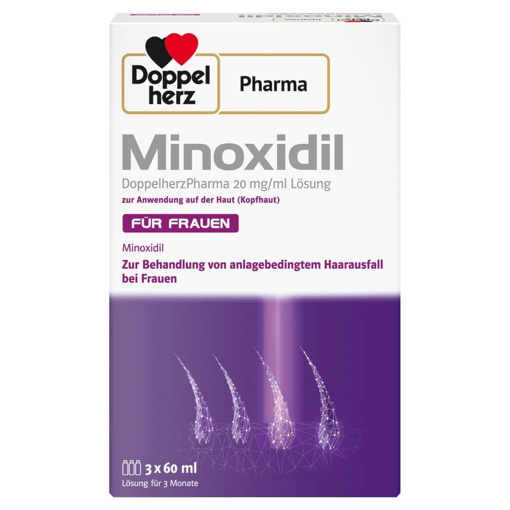 Doppelherz Pharma MINOXIDIL FÜR FRAUEN 3X60 ml Lösung