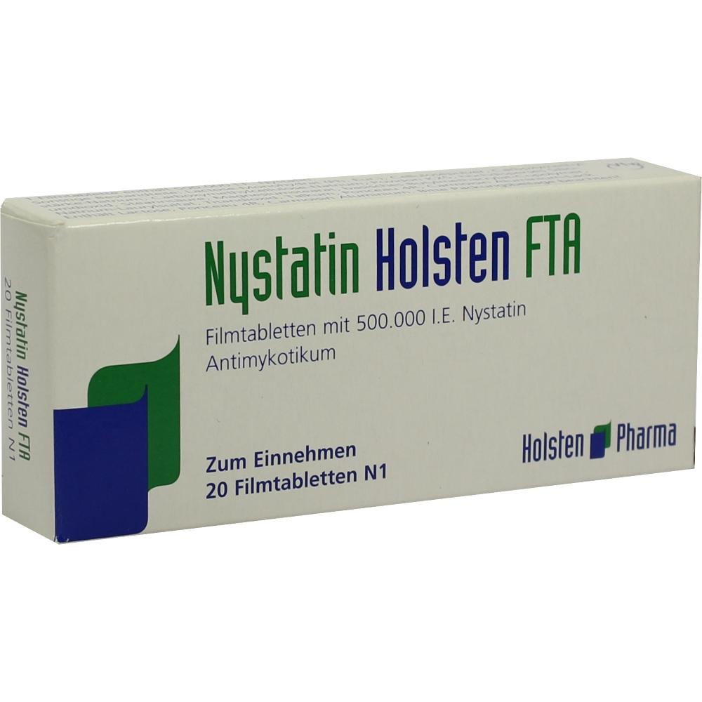 Nystatin Holsten 20 St Filmtabletten