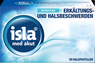 isla med akut Halspastillen 50 St Pastillen