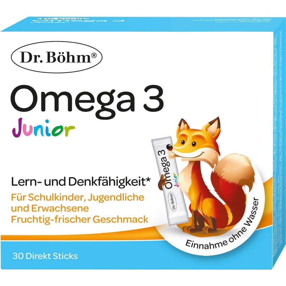Dr. Böhm Omega 3 Junior 30X1.5 g Granulat