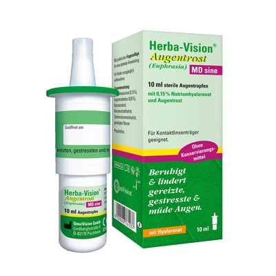 Herba-Vision Augentrost MD sine 10 ml Augentropfen