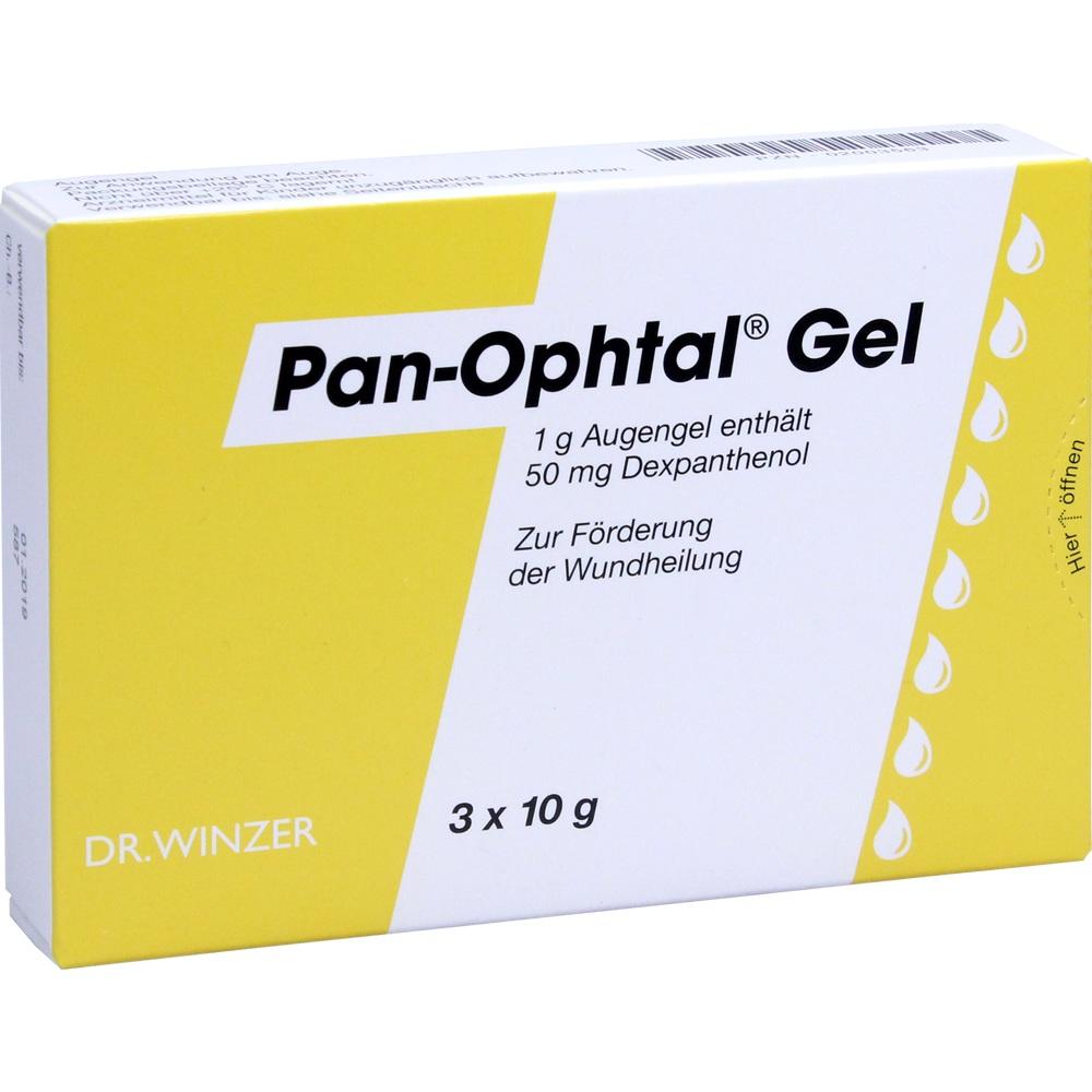 Pan-Ophtal Gel 3X10 g Augengel