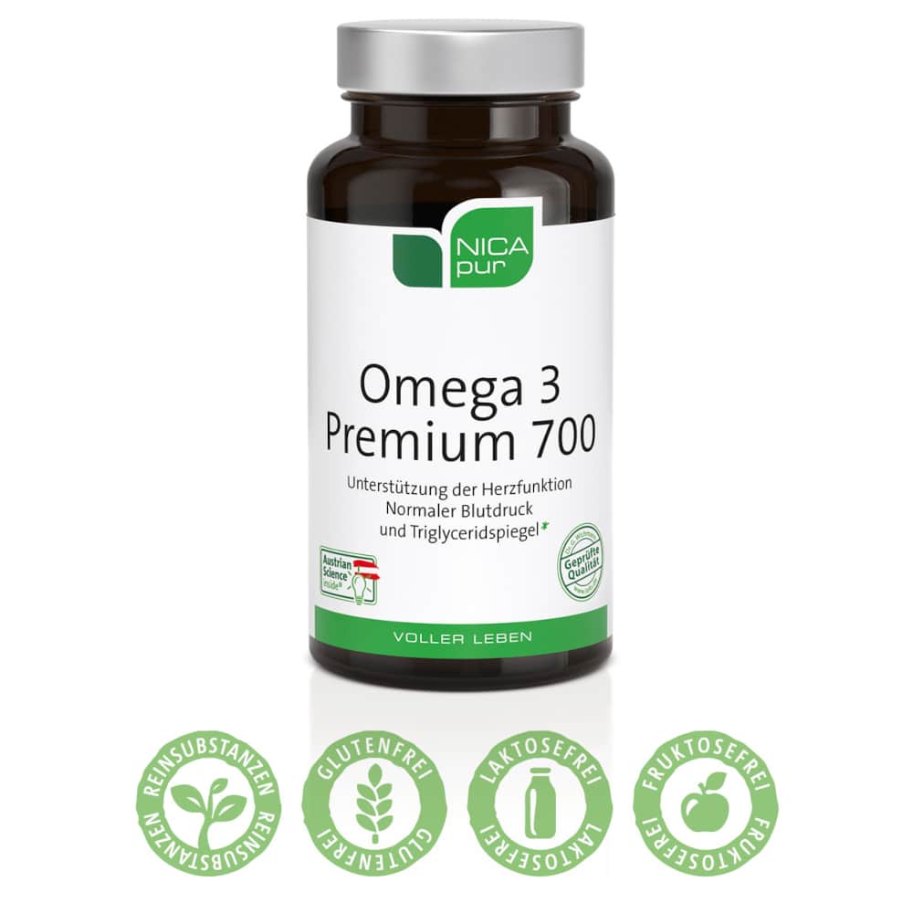 NICApur Omega 3 Premium 700 60 St Kapseln
