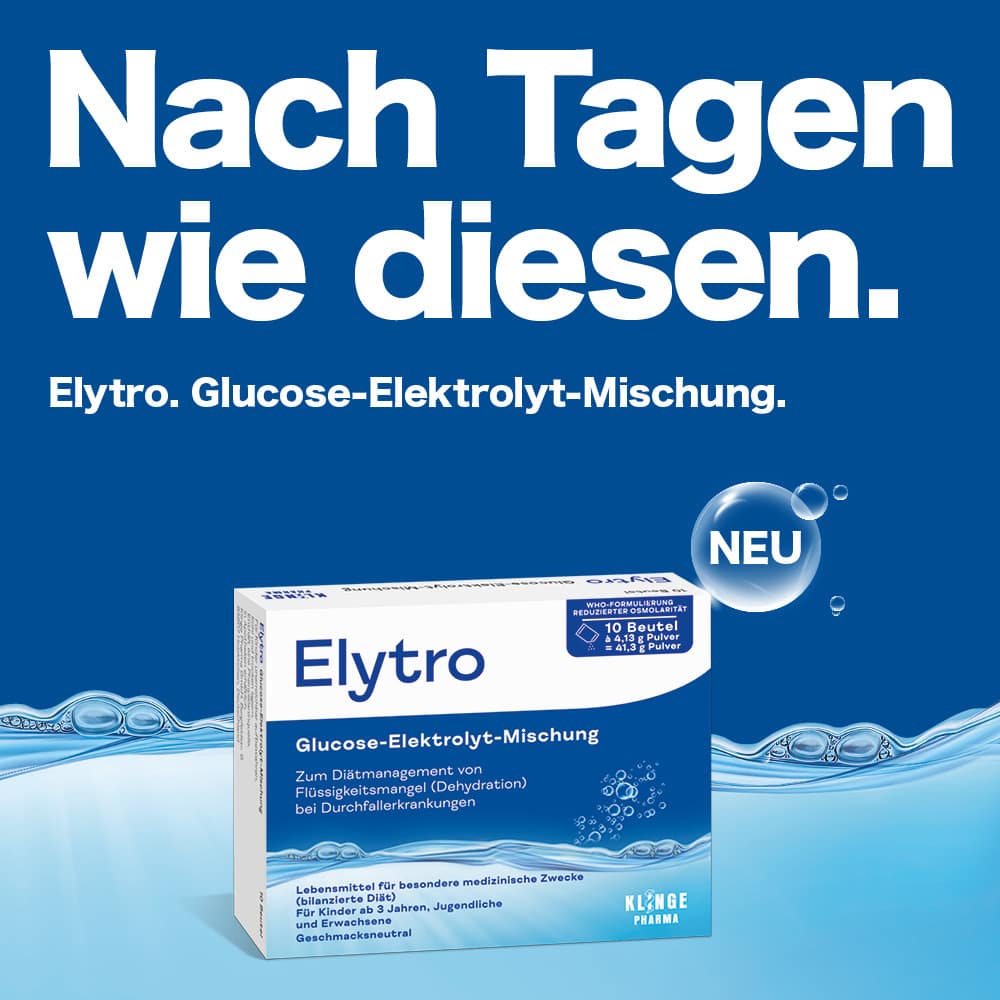 Elytro Glucose-Elektrolyt-Mischung 10 St Pulver zur Herstellung einer Lösung zum Einnehmen