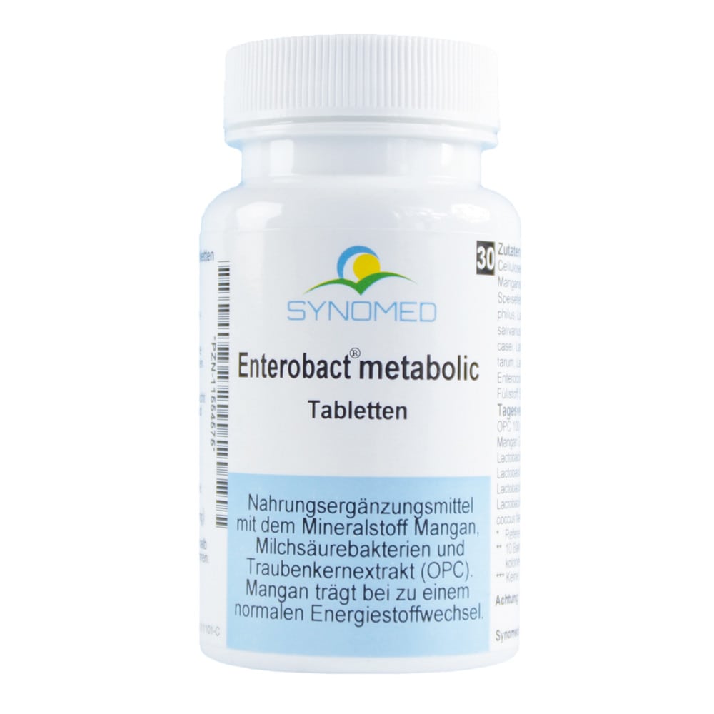 ENTEROBACT metabolic Tabletten 60 St Tabletten