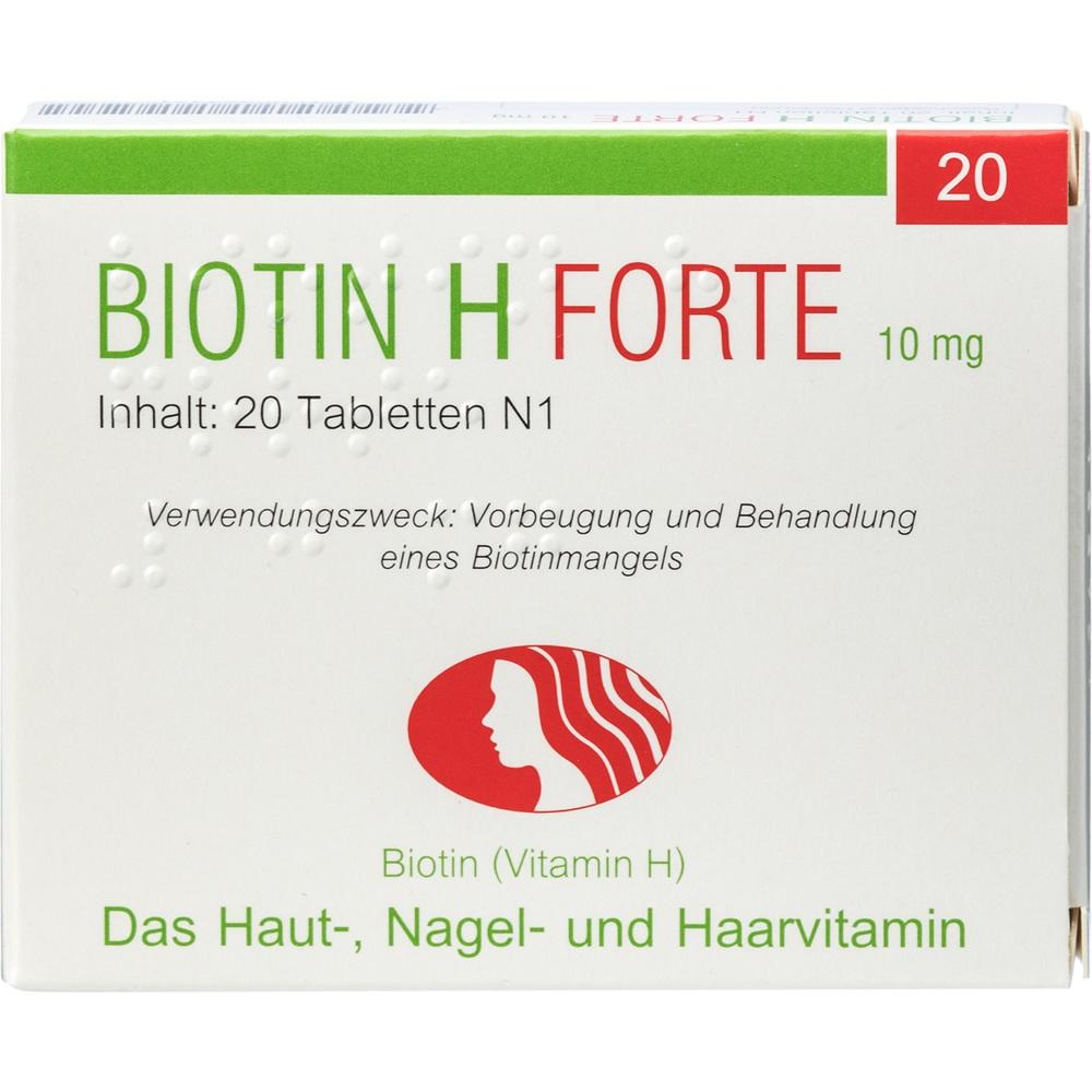 BIOTIN H forte  20 St Tabletten