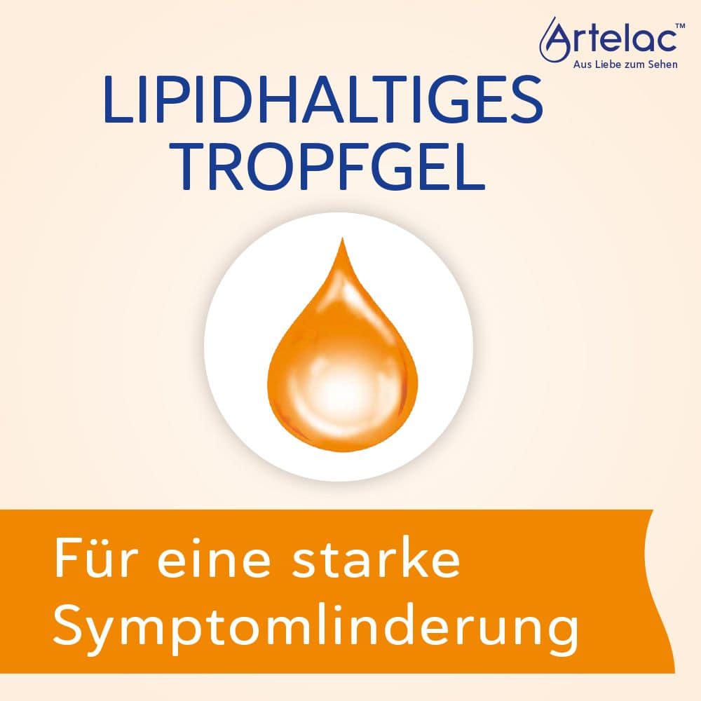 Artelac Lipids EDO Augengeltropfen für stark tränende Augen 30X0.6 g Augengel
