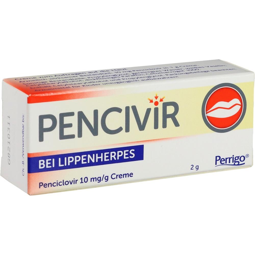 PENICIVIR BEI LIPPENHERPES 2 g Creme