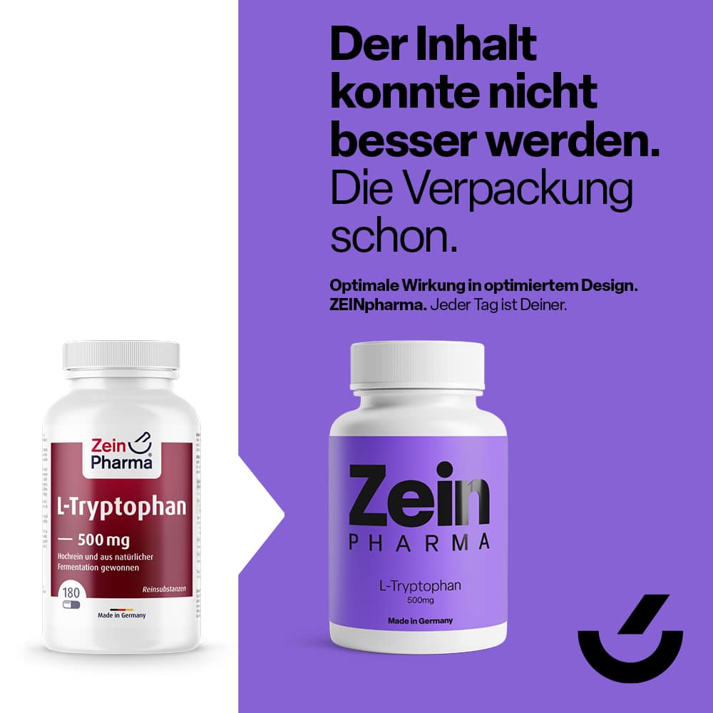 Zein Pharma L-Tryptophan 500 mg 180 St Kapseln