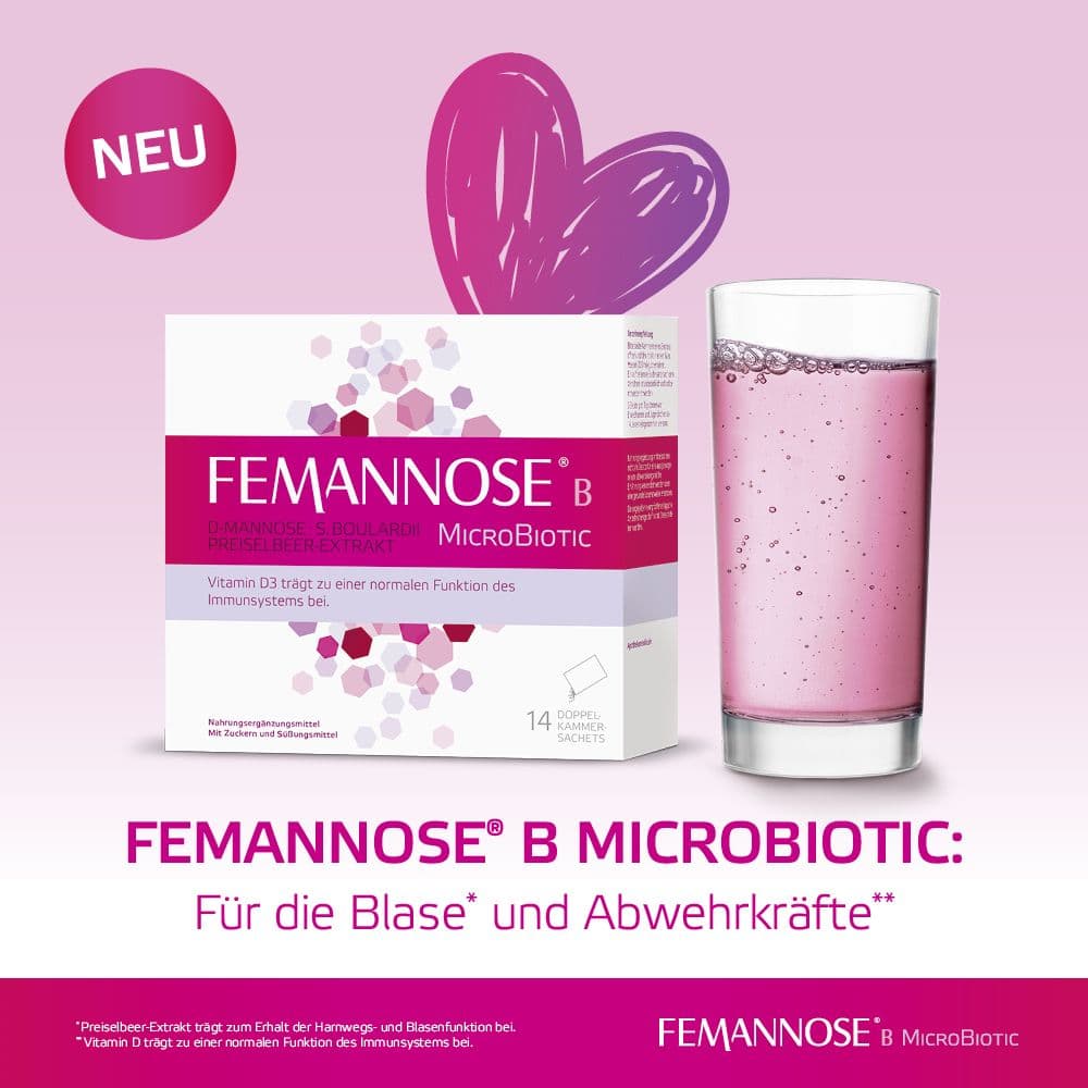 FEMANNOSE B MICROBIOTIC 14 St Granulat