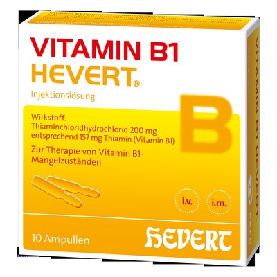 VITAMIN B1 HEVERT 10 St Ampullen