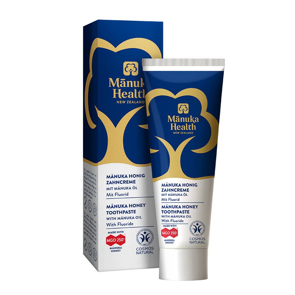 Manuka Health MANUKA HONIG ZAHNCREME Mit Fluorid 75 ml Zahncreme