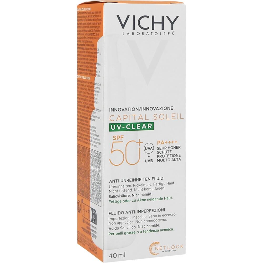 Capital Soleil UV-Clear LSF 50+ 40 ml Flüssigkeit Capital Soleil UV-Clear LSF 50+ 40 ml Flüssigkeit