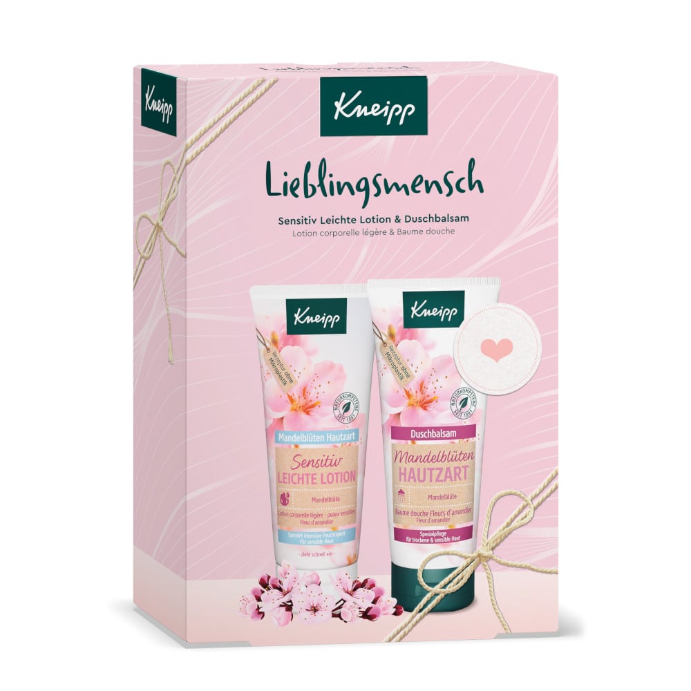 KNEIPP GESCHENKPACKUNG Lieblingsmensch Mandelbl.hz 2X200 ml