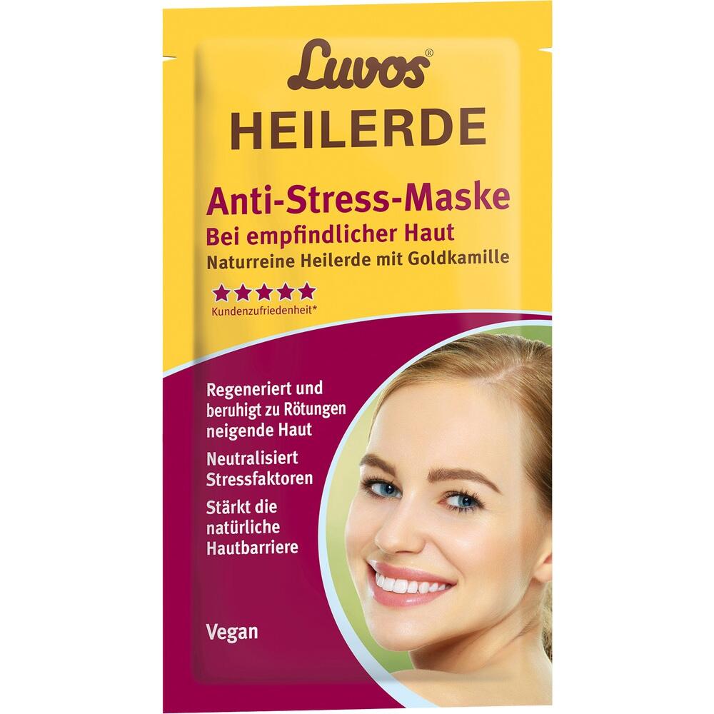 Luvos HEILERDE Anti-Stress-Maske 2X7.5 ml Gesichtsmaske