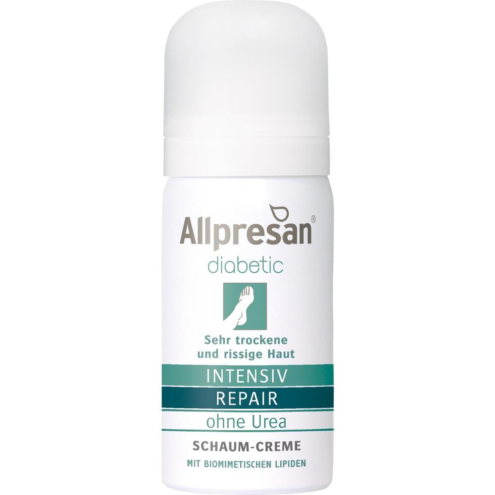Allpresan diabetic INTENSIV REPAIR ohne Urea SCHAUM-CREME 35 ml Schaum