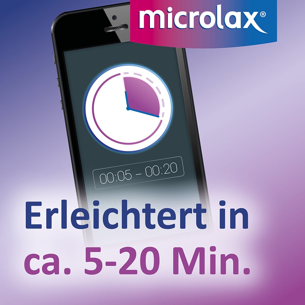 microlax GEGEN VERSTOPFUN 12 Klistiere für Kinder und Erwachsene