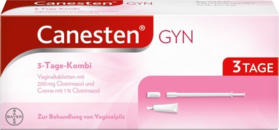 Canesten GYN 3-Tage Kombi zur effektiven Behandlung von Scheidenpilz 1 Packung Kombipackung