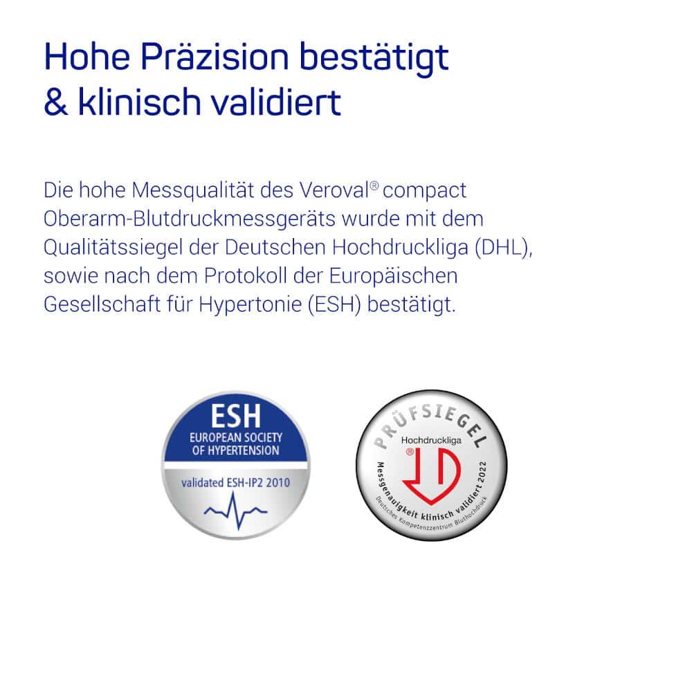 Veroval Compact Oberarm-Blutdruckmessgerät 1 St