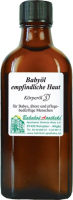 Babyöl empfindliche Haut Körperöl 100 ml Öl
