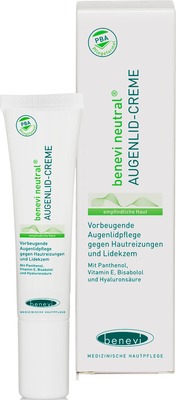 BENEVI Neutral Augenlid-Creme 15 ml Creme BENEVI Neutral Augenlid-Creme 15 ml Creme