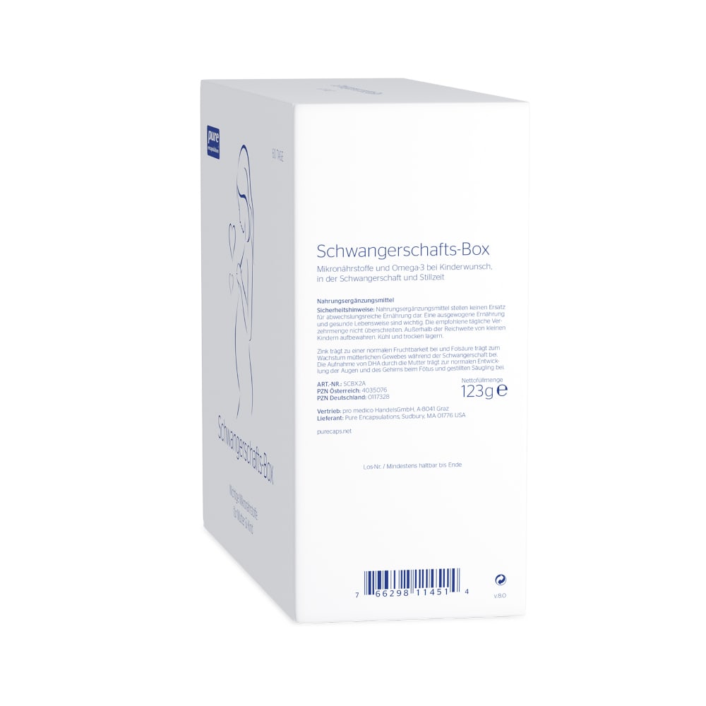 pure encapsulations Schwangerschafts-Box 120 St Kapseln