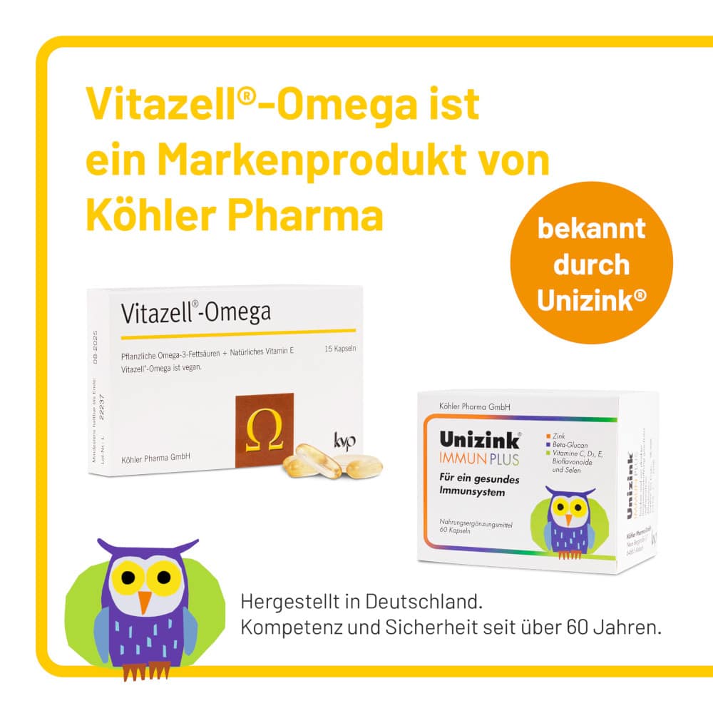 Vitazell-omega Kapseln 120 St Kapseln