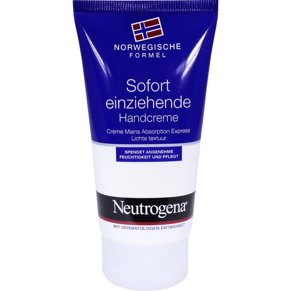 NORWEGISCHE FORMEL Sofort einziehende Handcreme Neutrogena 75 ml Creme