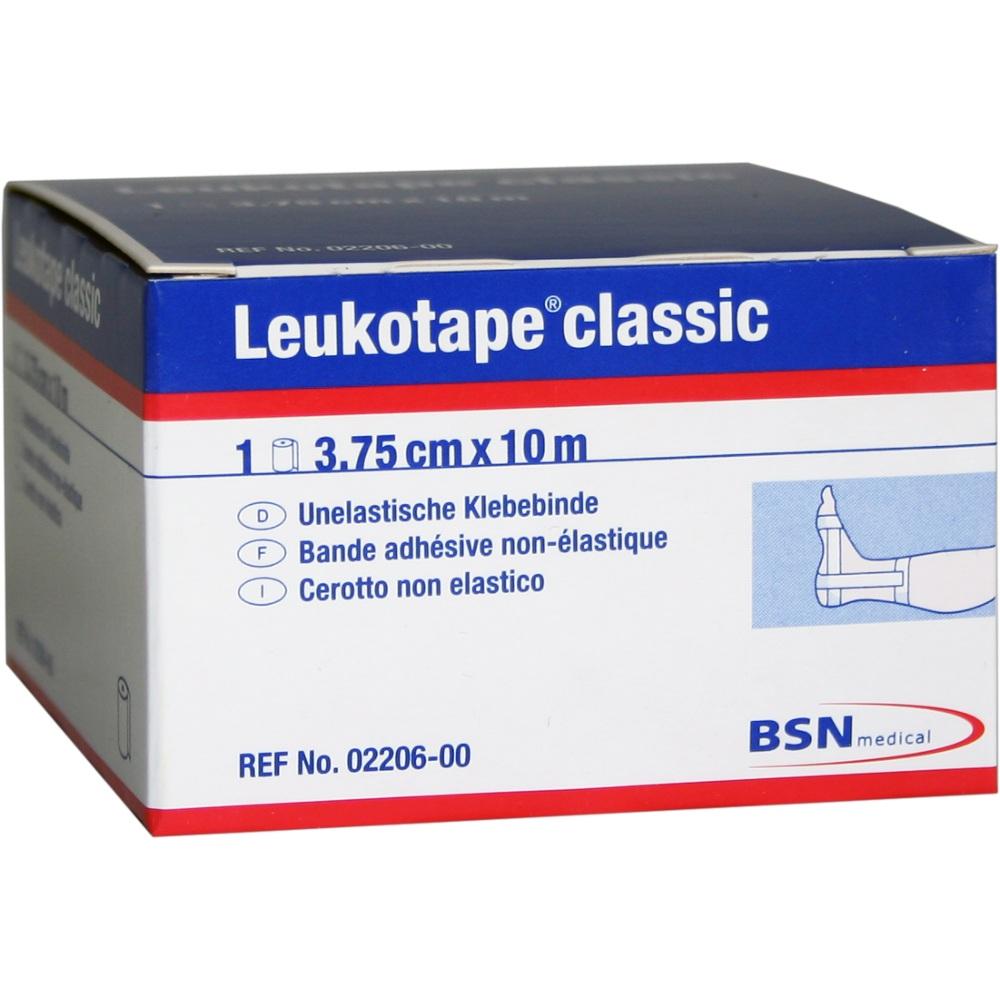 LEUKOTAPE Classic 3,75 cmx10 m weiß 1 St Verband