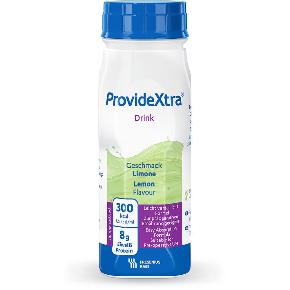 ProvideXtra DRINK Limone Trinkflasche 6X4X200 ml Lösung