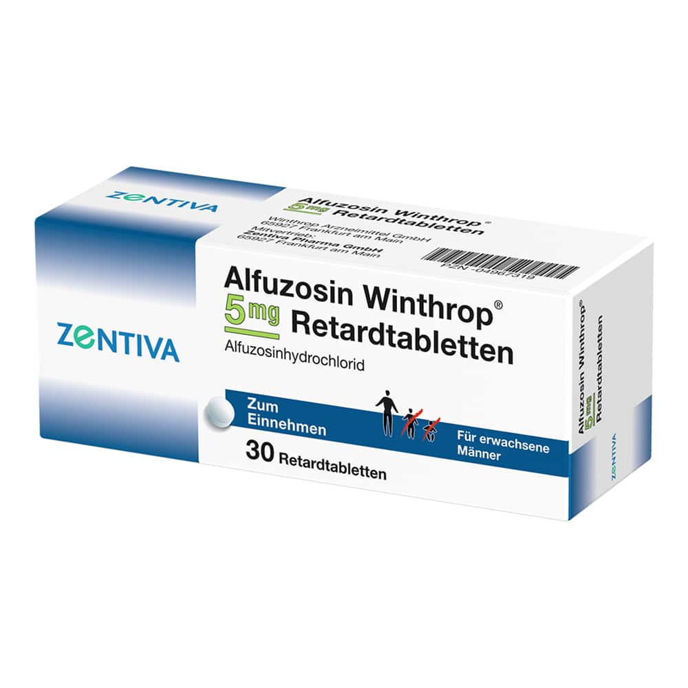 ALFUZOSIN Winthrop 5 mg Retardtabletten 30 St Retard-Tabletten