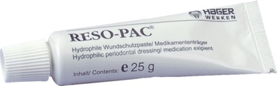 MIRADENT Zahnfleisch-Wundenschutz Reso-Pac 5X25 g Paste
