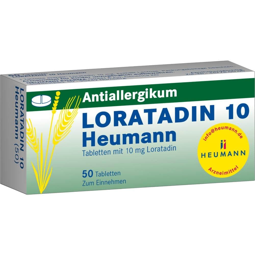 LORATADIN 10 Heumann 50 St Tabletten