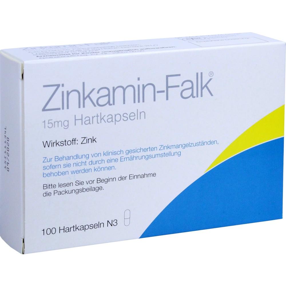 Zinkamin-Falk 100 St Hartkapseln