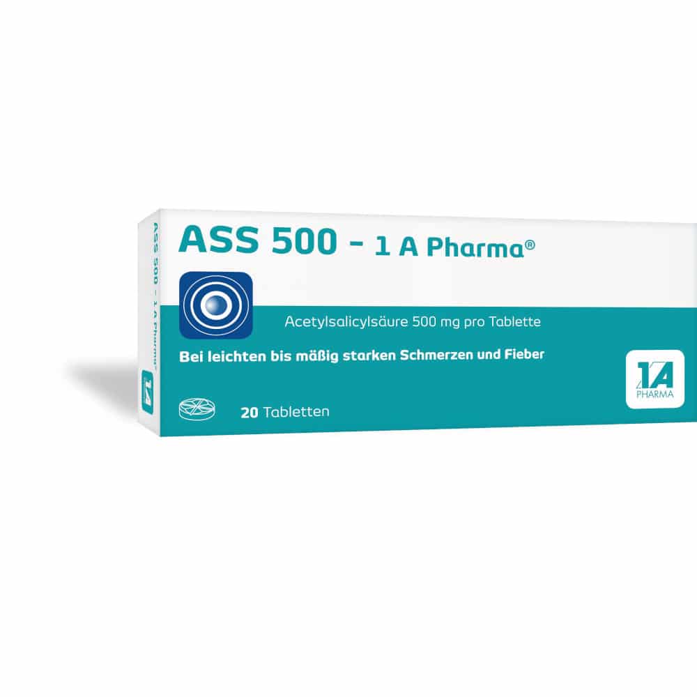 ASS 500-1A Pharma 20 St Tabletten