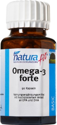 naturafit Omega-3 forte 90 St Kapseln
