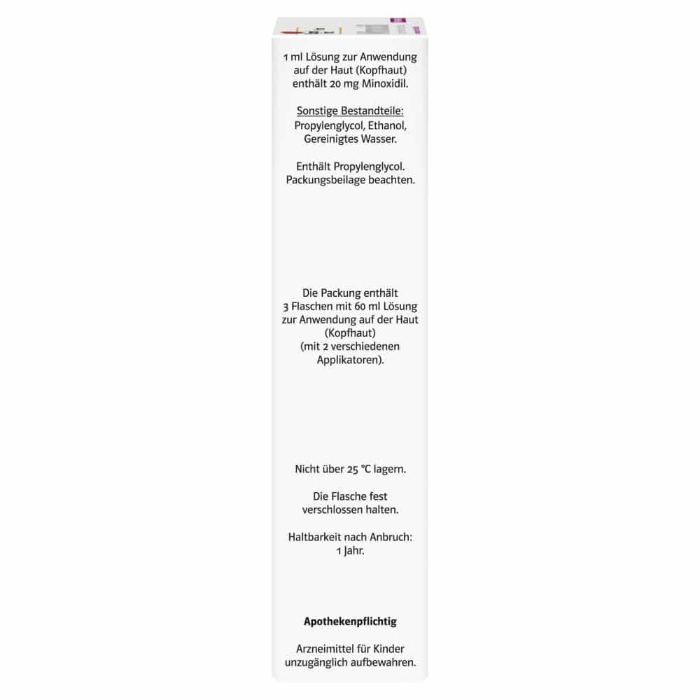 Doppelherz Pharma MINOXIDIL FÜR FRAUEN 3X60 ml Lösung