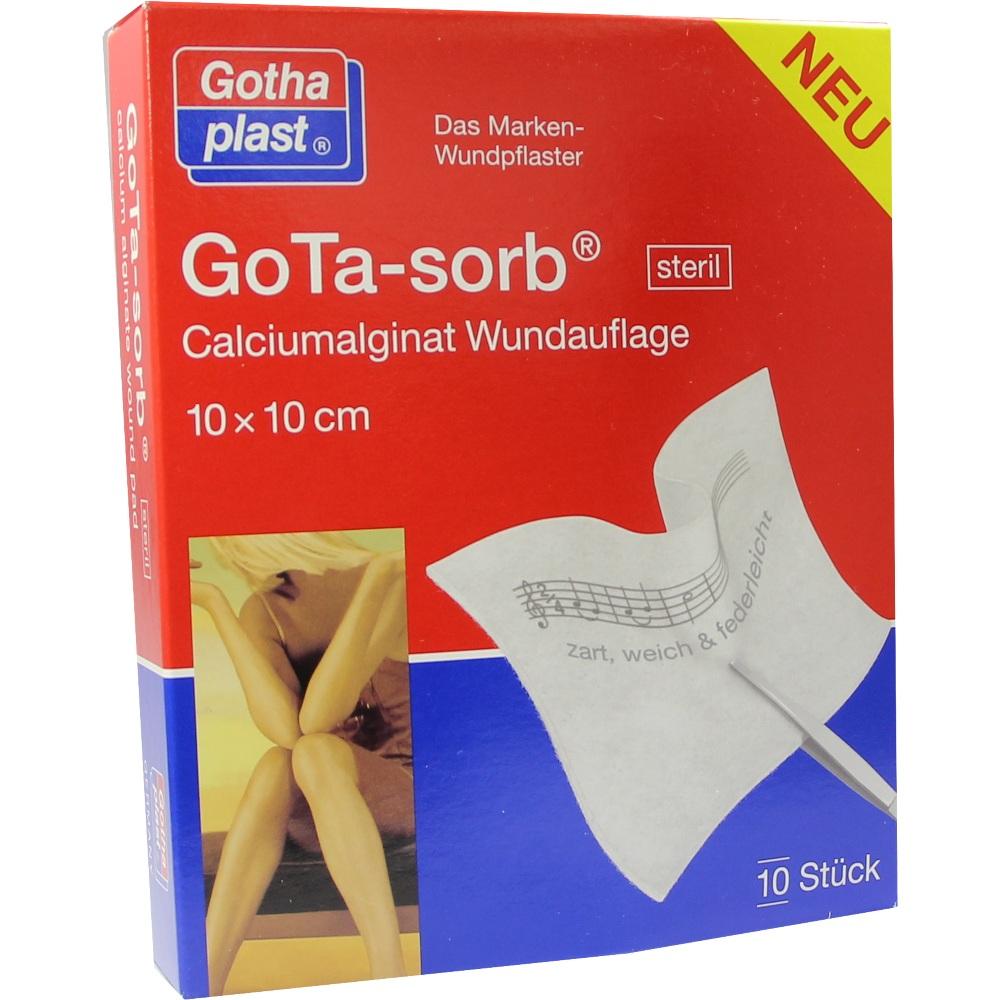 GOTA SORB steril 10x10 cm 10 St