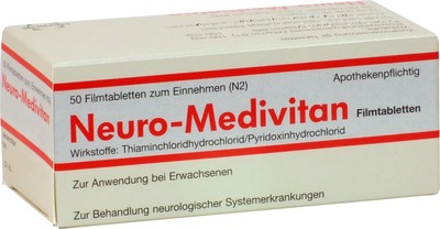 Neuro-Medivitan bei neurologischen Erkrankungen  50 St Filmtabletten