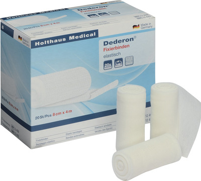 DEDERON Fixierbinden 8 cmx4 m 20 St Binden