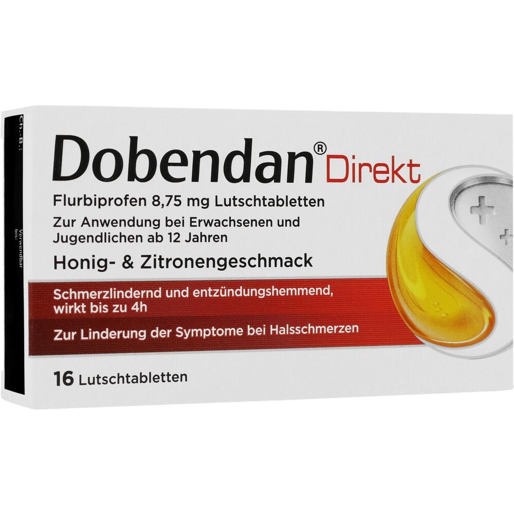 Dobendan Direkt - bei Halsschmerzen 16 St Lutschtabletten