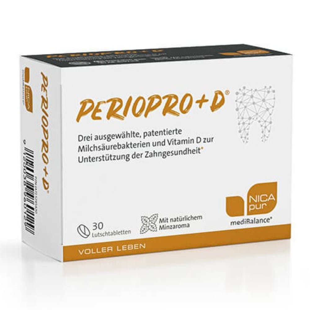 NICApur PERIOPRO+D 30 St Lutschtabletten